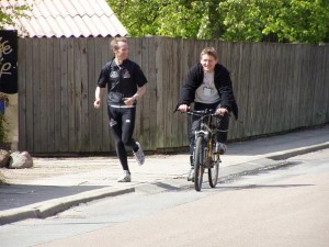 60 km løb. Masser af godt humør